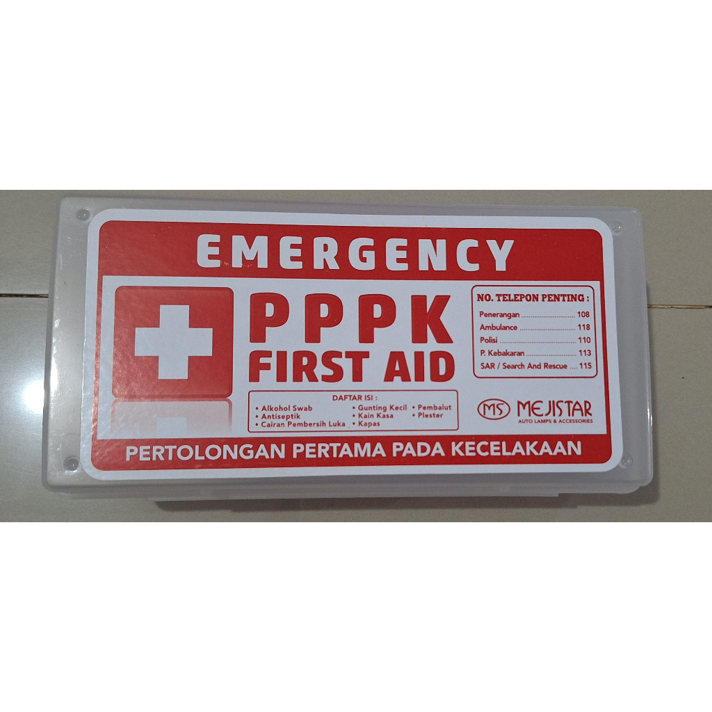 Kotak P3k / Box P3k mobil mejistar