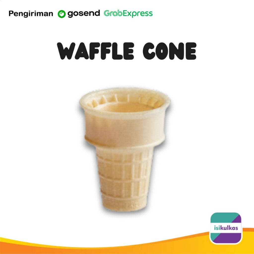 

Waffle Cone Ice Cream Premium isi 10pcs
