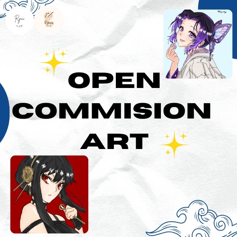 

[OPEN COMMISSION !!!!] Jasa Menggambar - Digital art (custom)