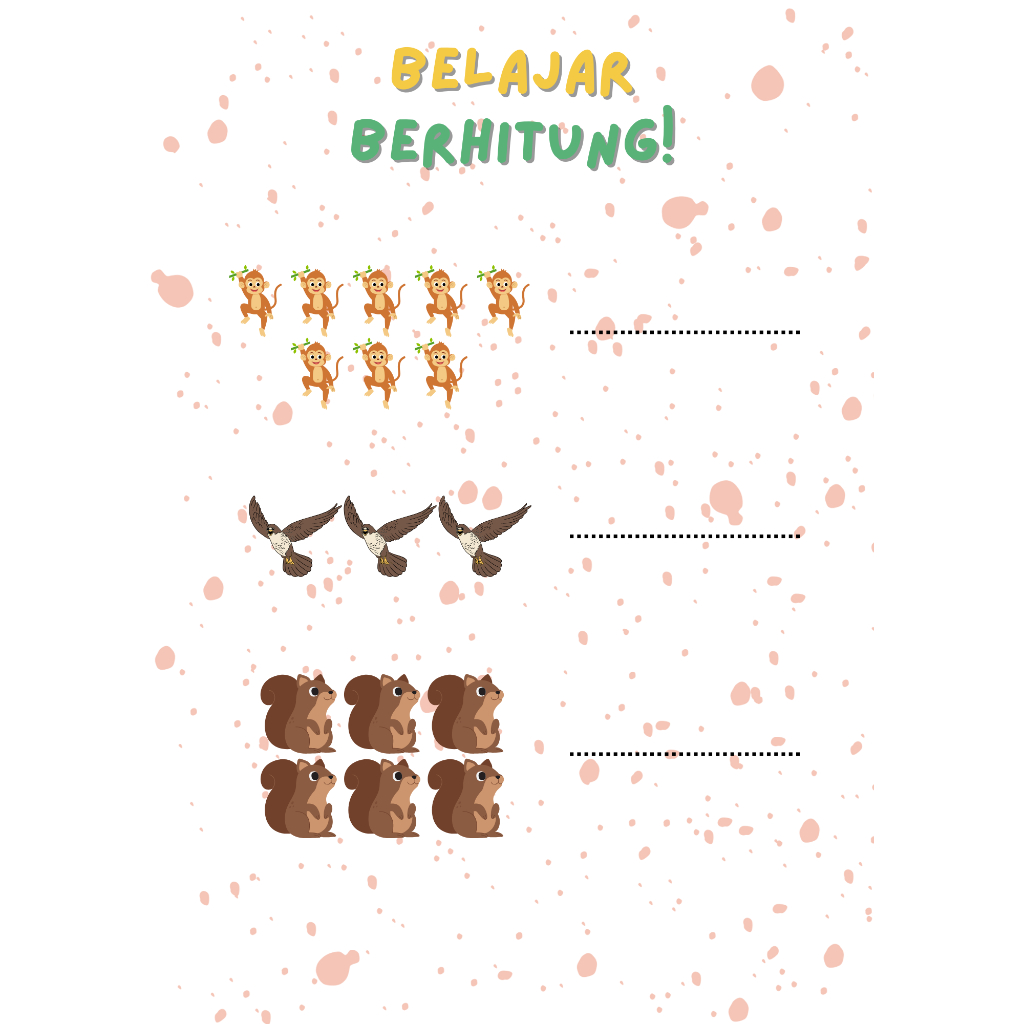 

Kertas Berhitung Anak Cerdas Kreatif No 1