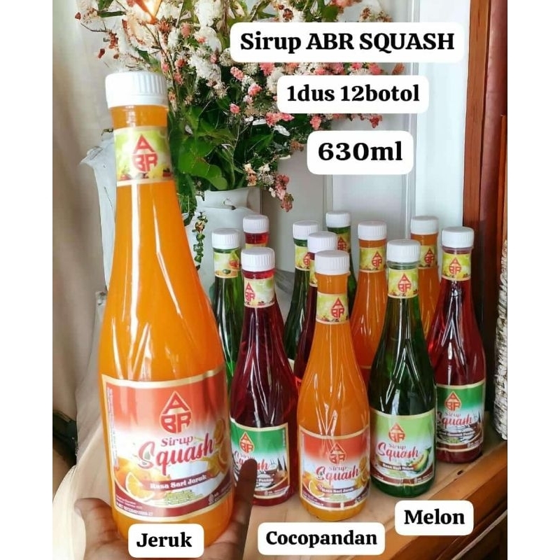 

Sirup ABR squash 630ml