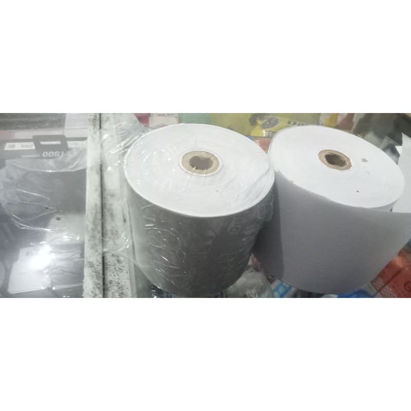 

kertas print kasir dot lebih panjang paketan isi 10 unit