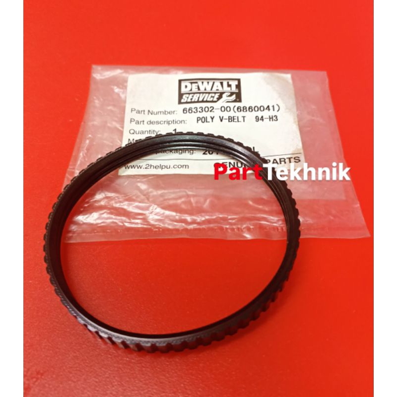 Belt D26676 Dewalt original for Planer. Belt dewalt D26676 original