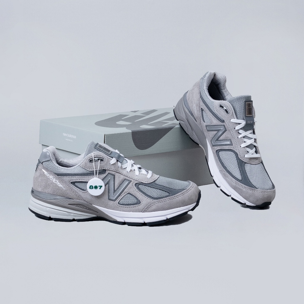 New Balance 990 V4 Made in USA Grey Silver