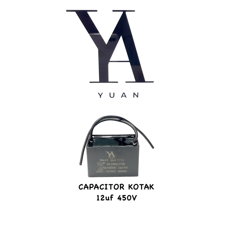 GRKD - YUAN Capacitor Kotak 12uf 450V