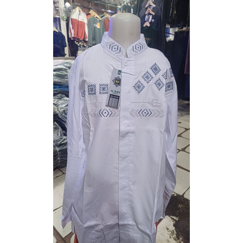 (2025)Baju Koko Anak Tanggung al wafa uk 13.14.15 /Koko anak Al Wafa Lengan Panjang/Baju muslim anak