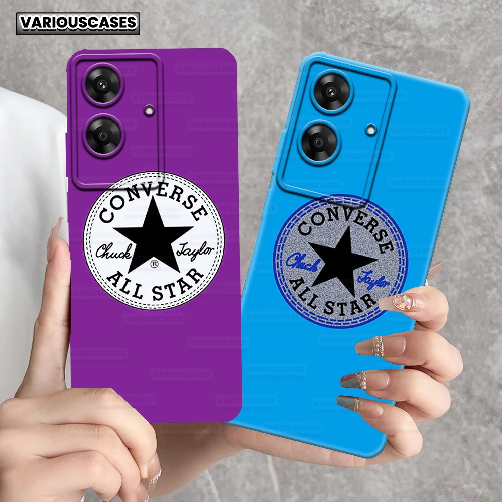 Case Realme Note 60 C61 C63 C53 C55 C51s C51 Realme Note 50 (MOTIF CONVERSE) Kekinian - Softcase Pro