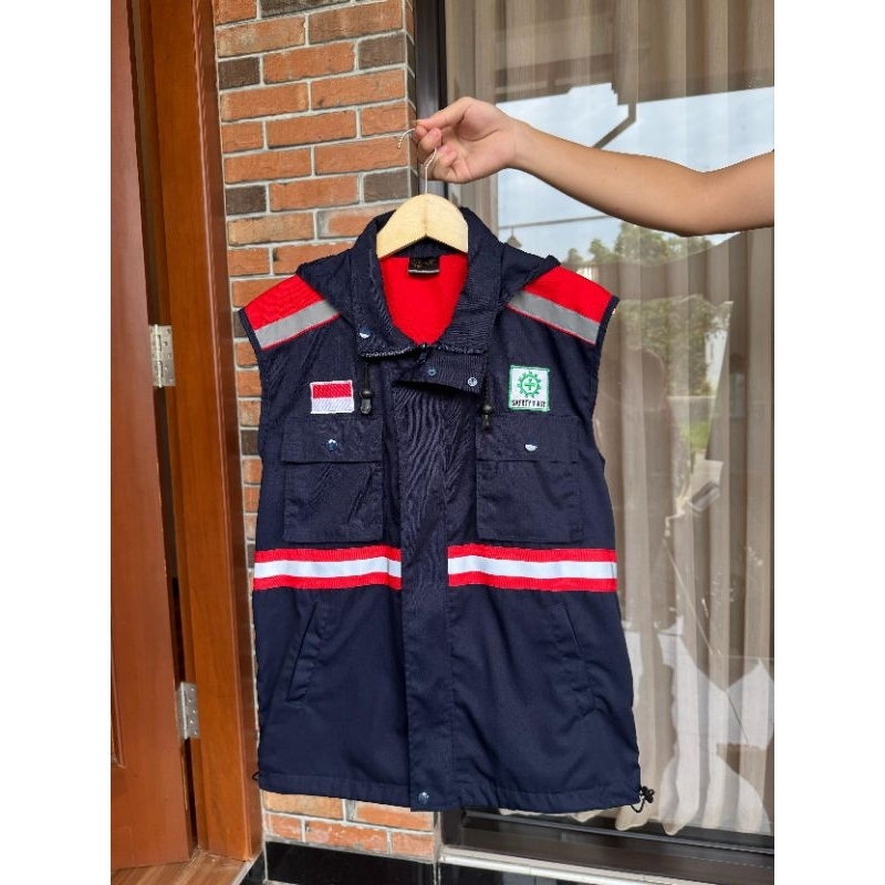Rompi Wearpack Safety/Rompi Baju kerja K3/Baju Rompi Proyek/Wearpack safety