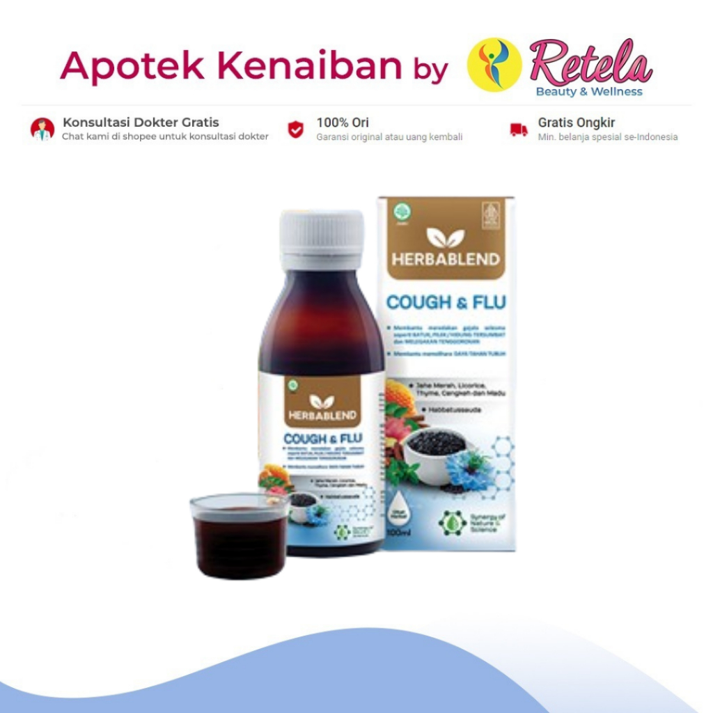 HERBABLEND COUGH & FLU 100 ML