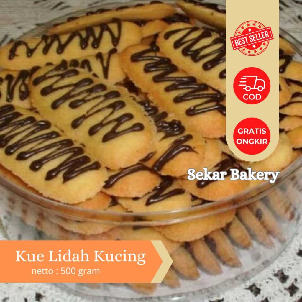 

SEKAR BAKERY Kue Kering Hampers Bingkisan Lebaran Menerima Pesanan Lidah Kucing Premium