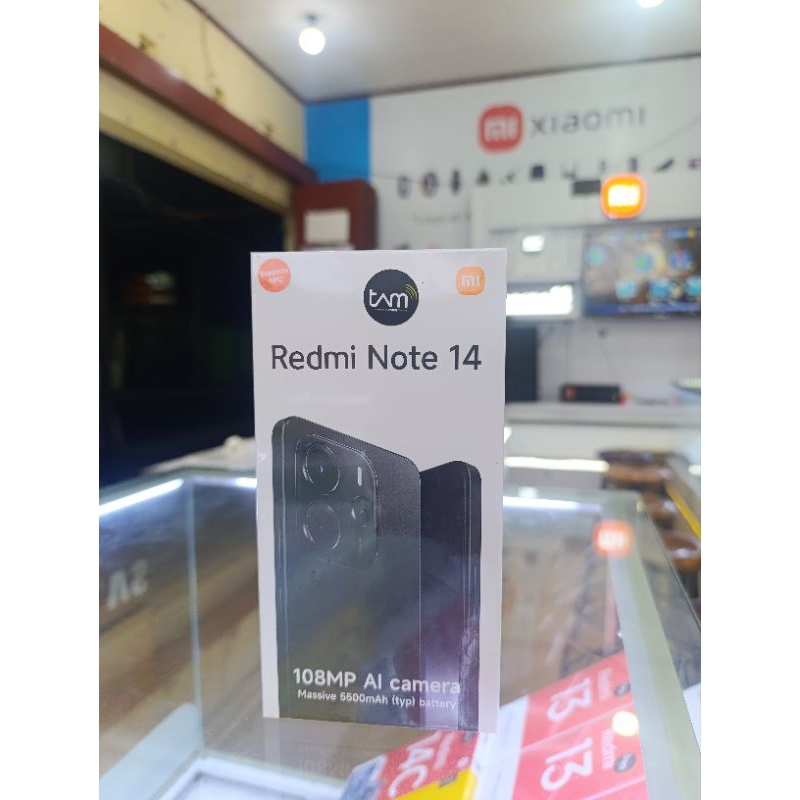 REDMI NOTE 14 4G RAM 8GB/256 gb
