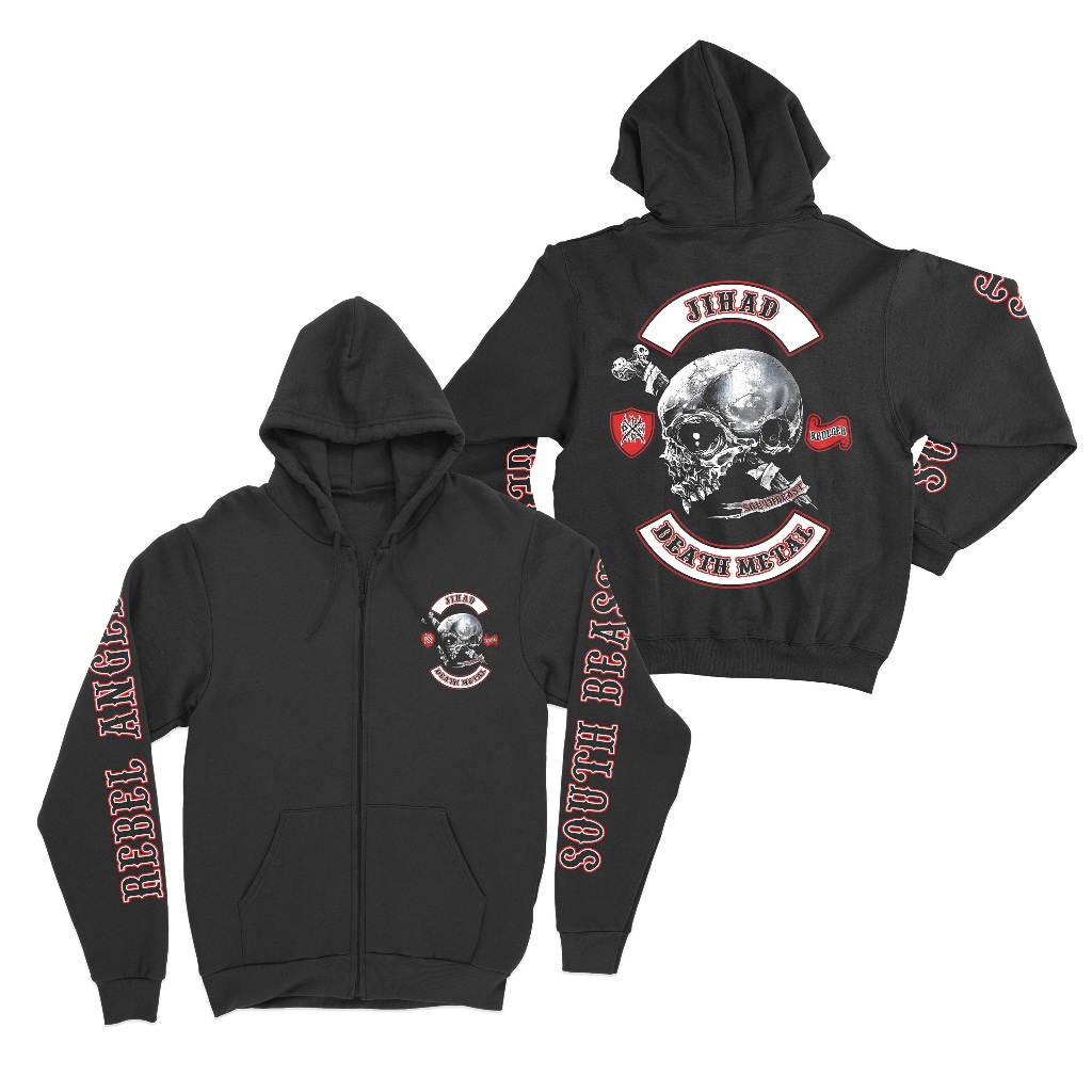 Zipper Hoodie Jihad - The Beast Colors