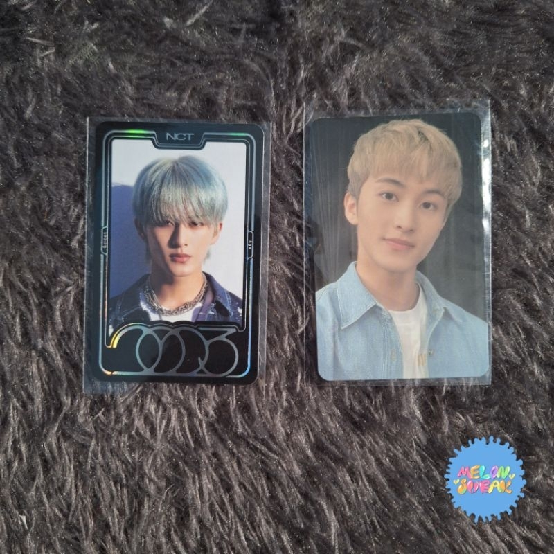 Official photocard mark nct, nct 2023 golden age archiving ver, pob smstore glitch mode