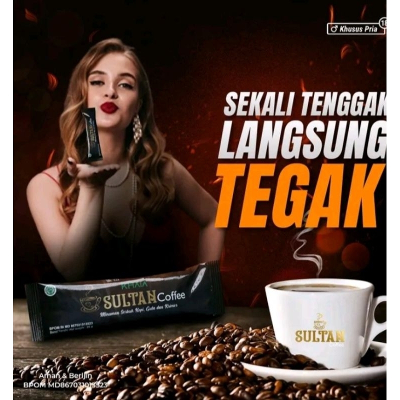 

KHAIA Sultan Coffee Original Kopi 1 Box isi 10 Saset