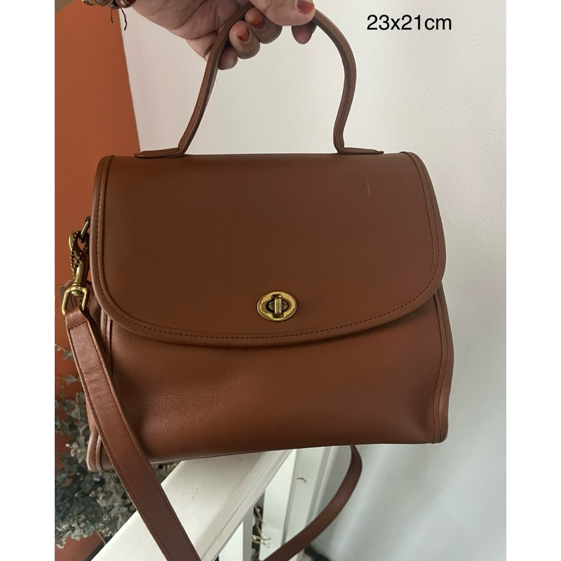 coach vintage kulit tunggal