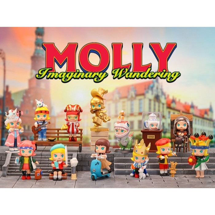 [PO PRE-ORDER] SELECTED BLIND BOX FIGURE MOLLY IMAGINARY WANDERING SERIES ORIGINAL POPMART POP MART