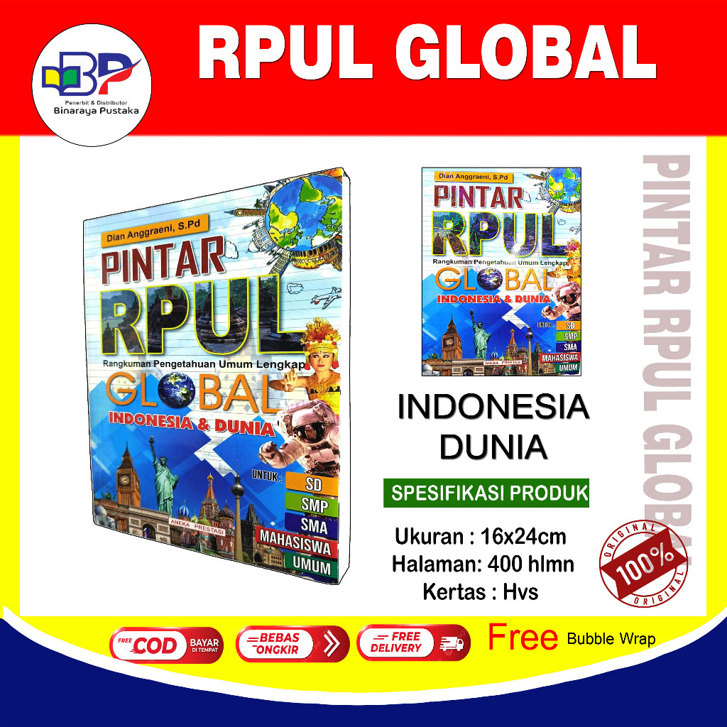 Pintar RPUL Global Indonesia dan Dunia/Edisi Lengkap