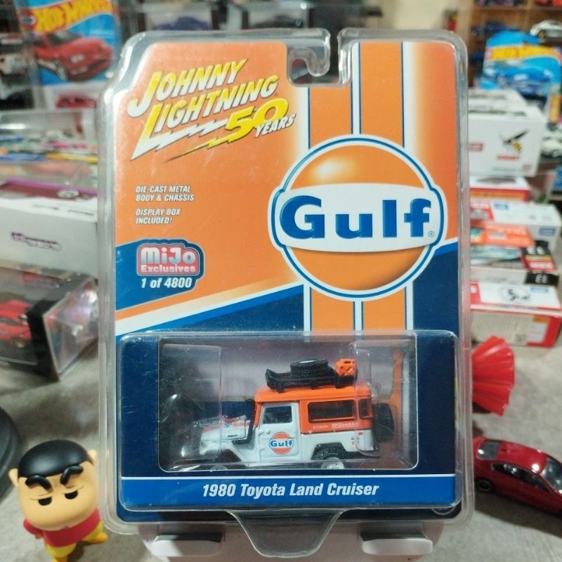 Johny Lightning 50 years 1980 Toyota Land Cruiser Gulf