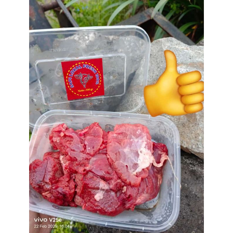 

Daging Sapi Lokal Fresh 500gr - Daging Lokal