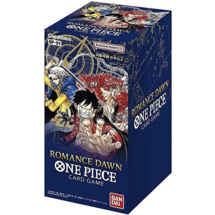 One Piece TCG Romance Dawn Ready Stock Booster Box OP-01 Card Game