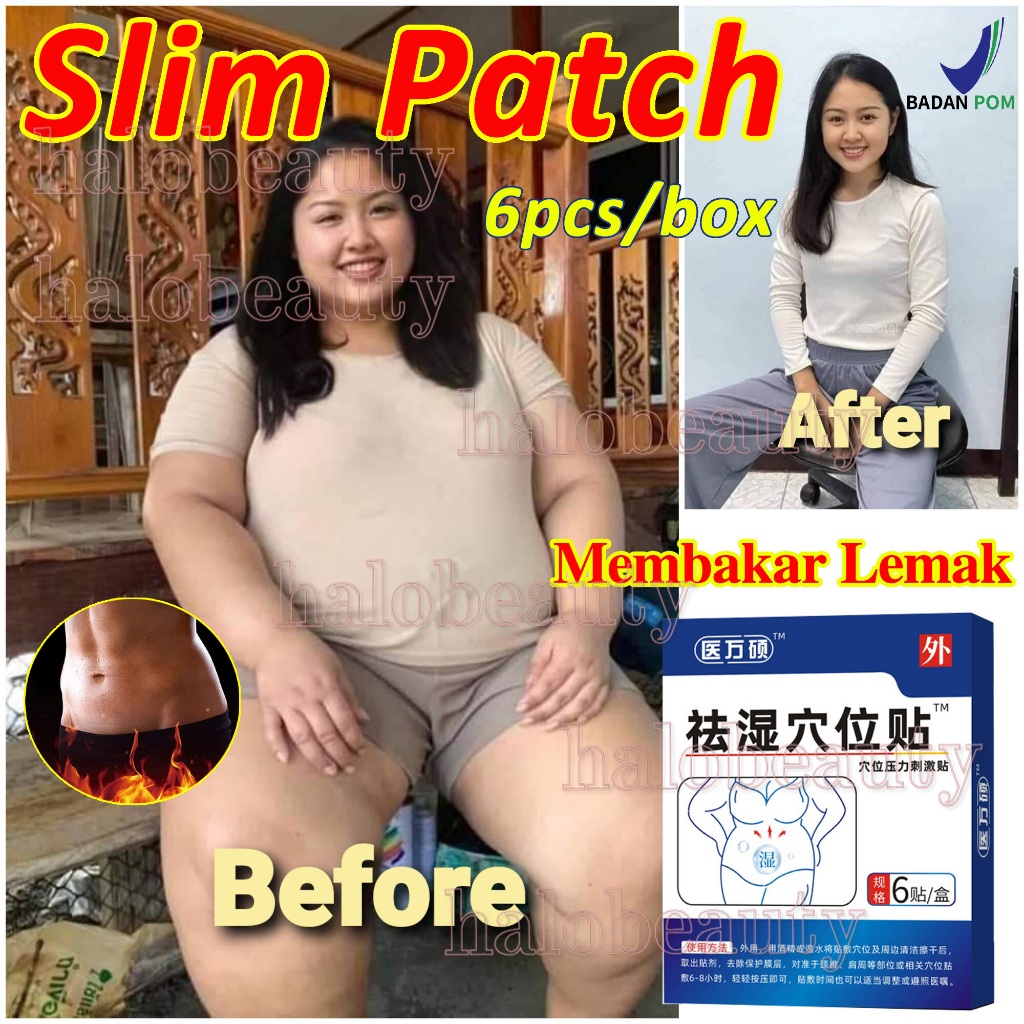 Slim Patch Koyo Pembakar Lemak Koyo Pelangsing Perut Pengecil Perut Buncit Wanita Pelangsing Badan C