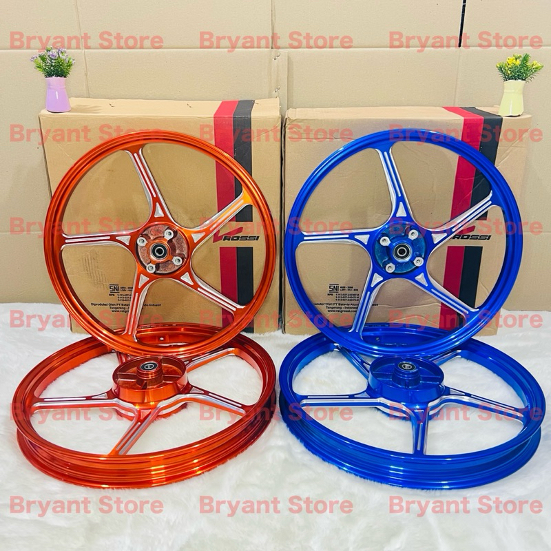 ROSSI VELG RACING SPRINT PRIME 140x17 160x17 PALANG 5 KHARISMA SUPRA 110 SUPRA 125 SUPRA FIT REVO SM