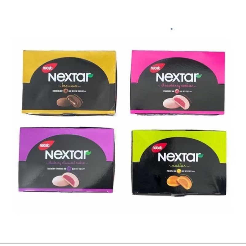 

NABATI NEXTAR NASTAR DAN BROWNIS COKLAT 1 dus isi 8 box