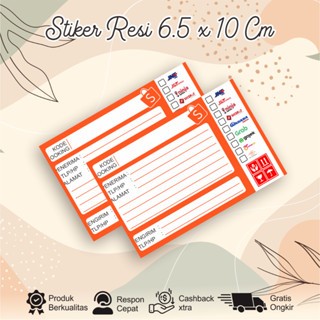 

Sticker Label Pengiriman Online Shop Stiker Olshop HVS Color 10 x 6,5 cm