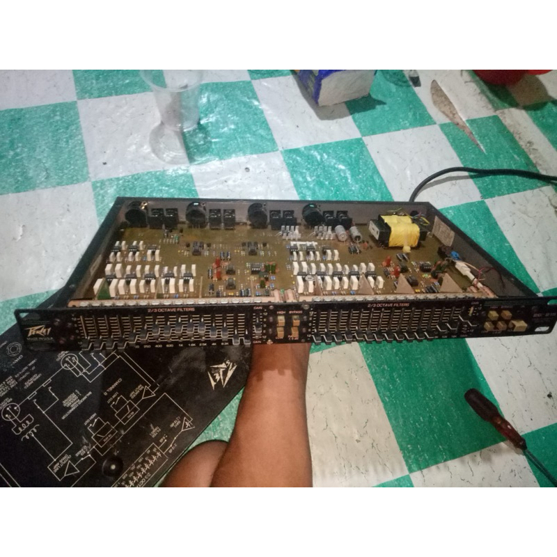 equwalizer peavey 215 original usa