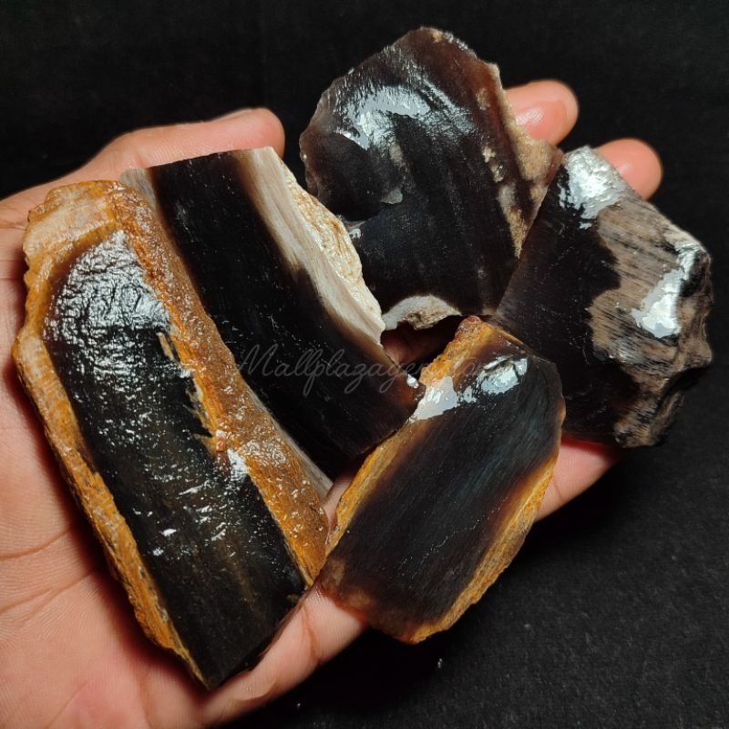 natural batu posil kelor kristal / posil kayu kristal / bongkahal batu posil kelor / galih kelor kri