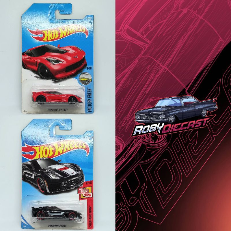 Hot Wheels Corvette C7 Z06