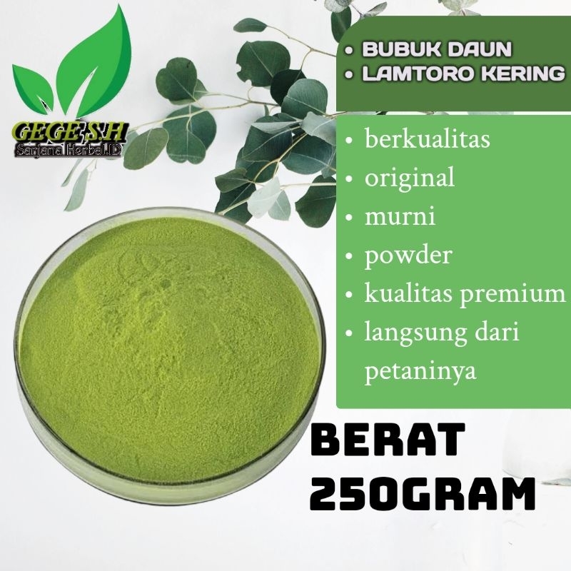 

bubuk daun lamtoro 250gram (Leucaena leucocephala) kualitas grade A