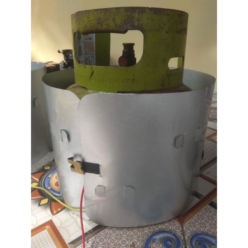 pemanas tabung BBG elektrik  40 watt anti beku 2pcs