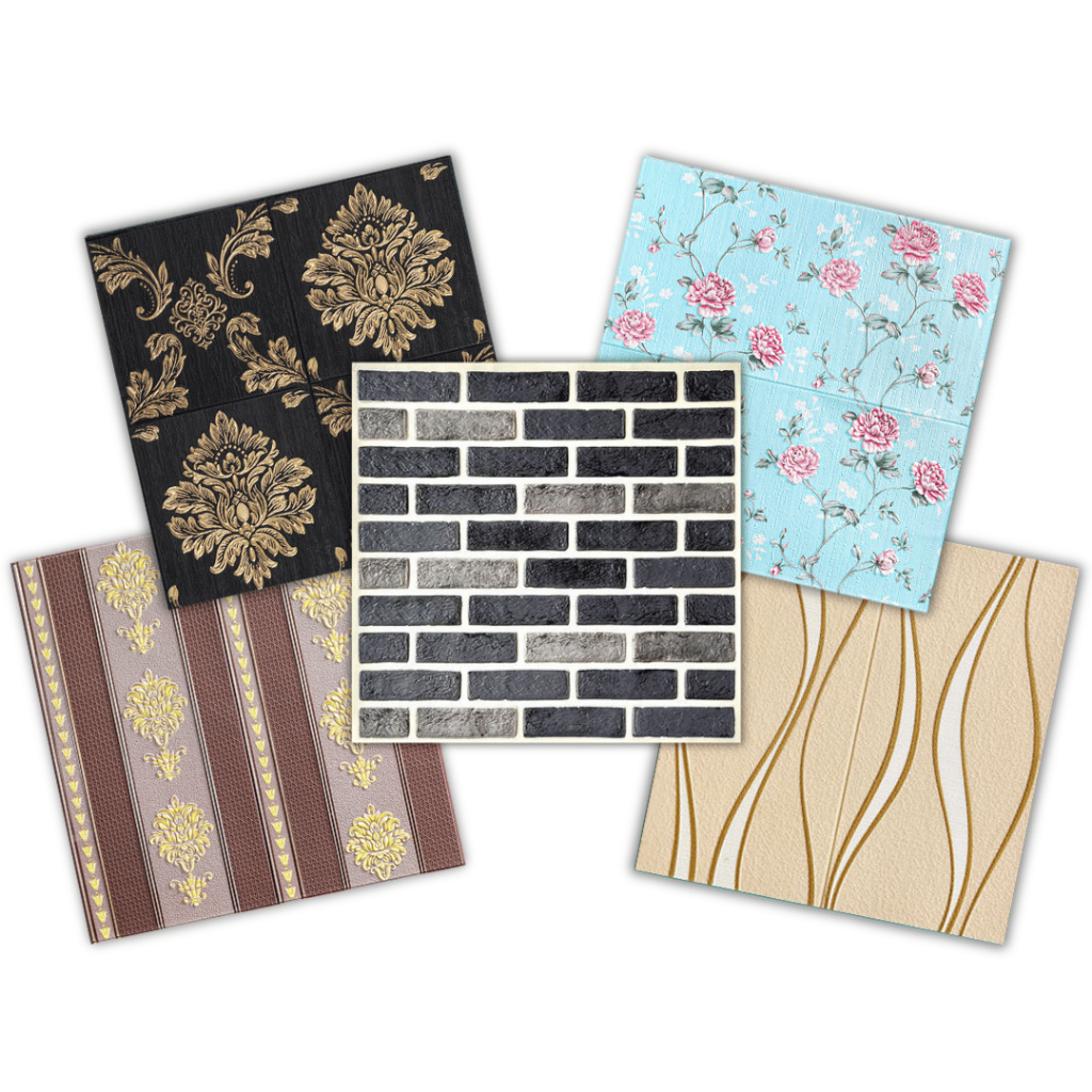 Wallpaper Dinding/Wallpaper Warna/Stiker Dinding 3d/Stiker Wallpaper Kunci  Stiker Dinding Murah