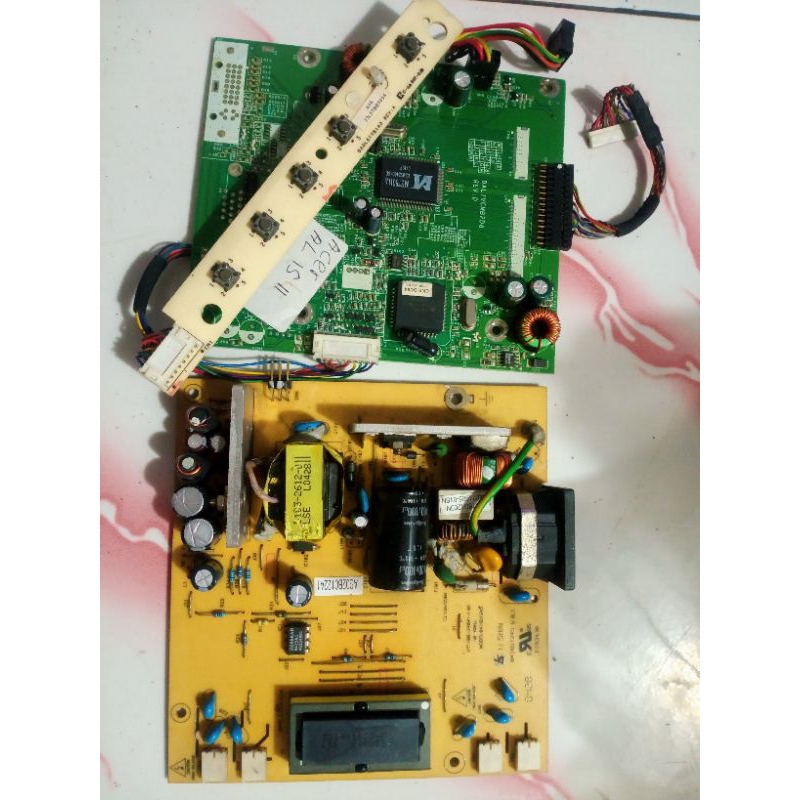 paket mesin monitor Acer Al 1511 normal