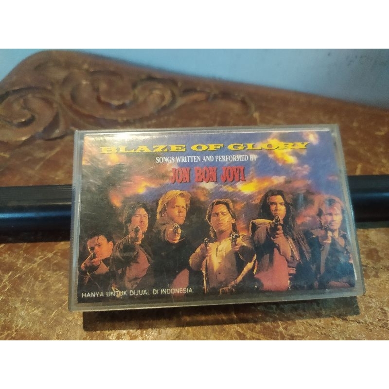 Kaset Pita Jon Bon Jovi Blaze Of Glory Vintage