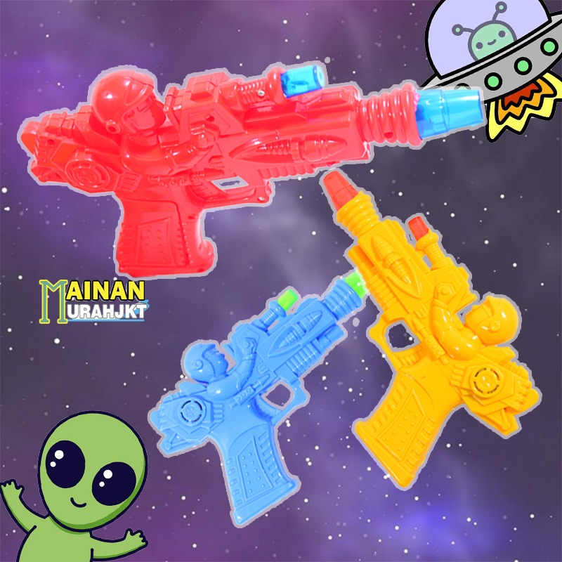 MAINAN DOR-DORAN SPACEGUN SHOOTER ST2411 MAINAN SPACEGUN MENYALA DAN BERMUSIK