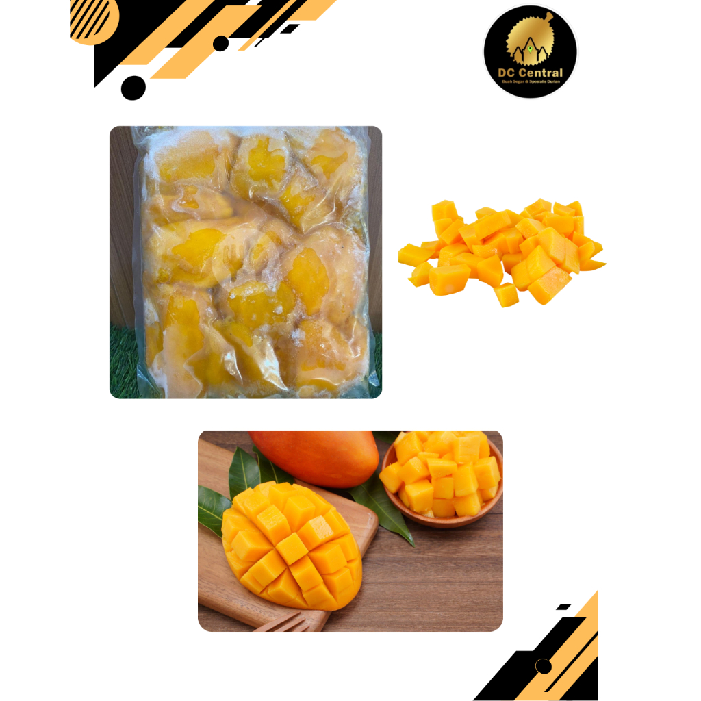 

DAGING BUAH MANGGA BEKU 1 KG
