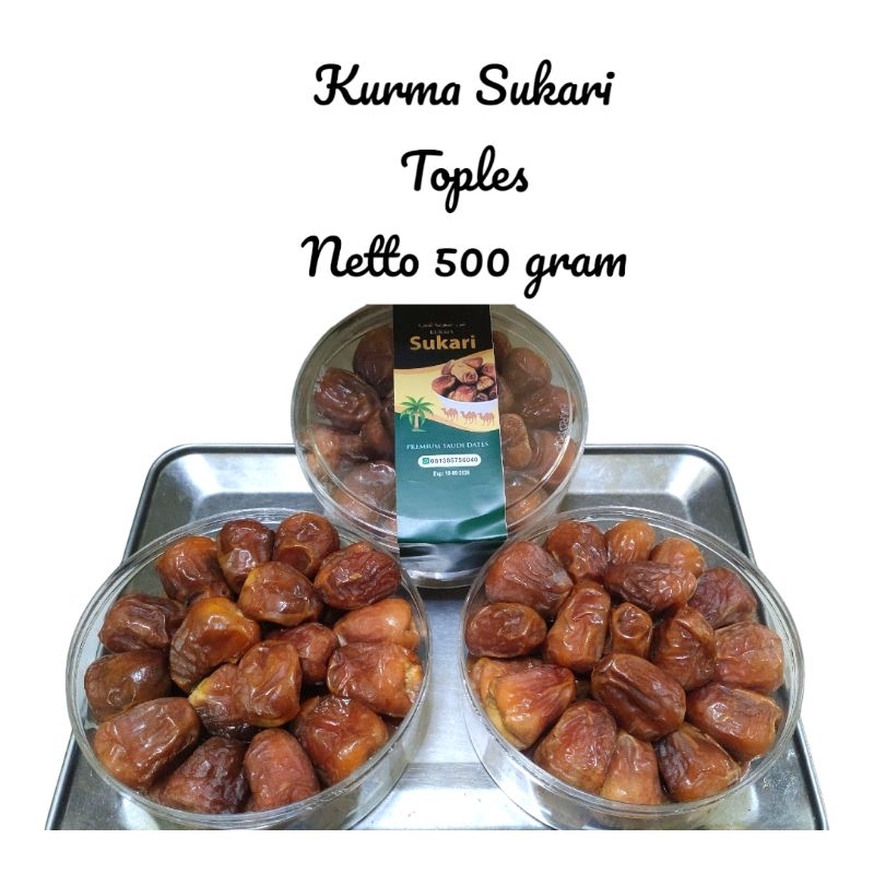 

Kurma Sukari Toples Lebaran/ Kurma Sukari Netto 500 Gram/ Kurma Sukari Premium/ Kurma Sukari Terbaik/ Kurma Sukari Pilihan