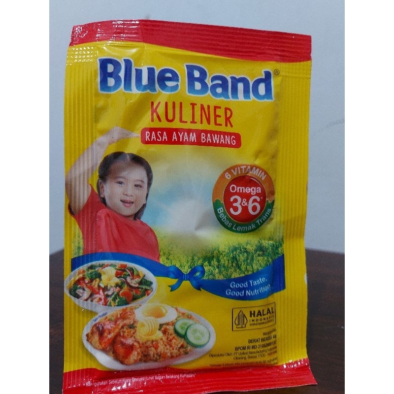 

Mentega Margarin Blueband Blue Band Kuliner Ayam Bawang 40gr x 4 Sachet