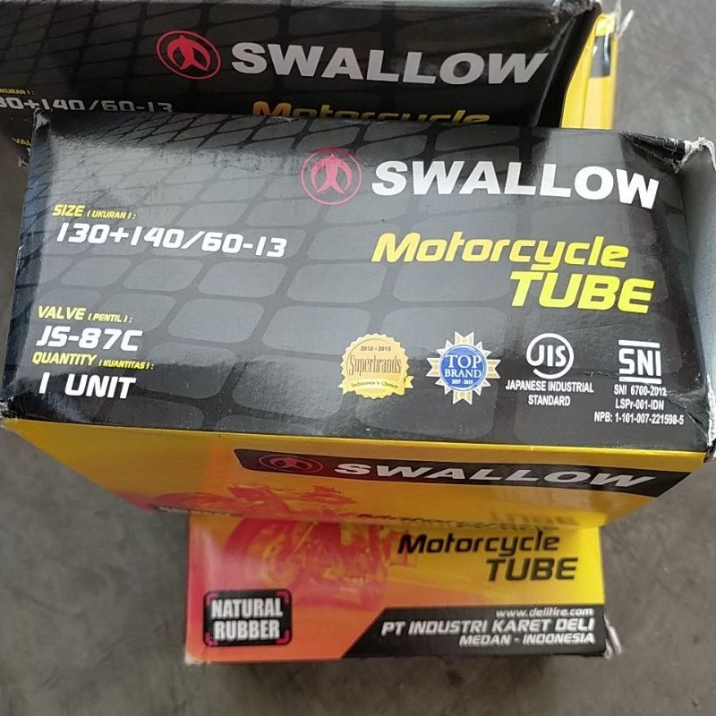 Ban Dalam 130+140/60-13