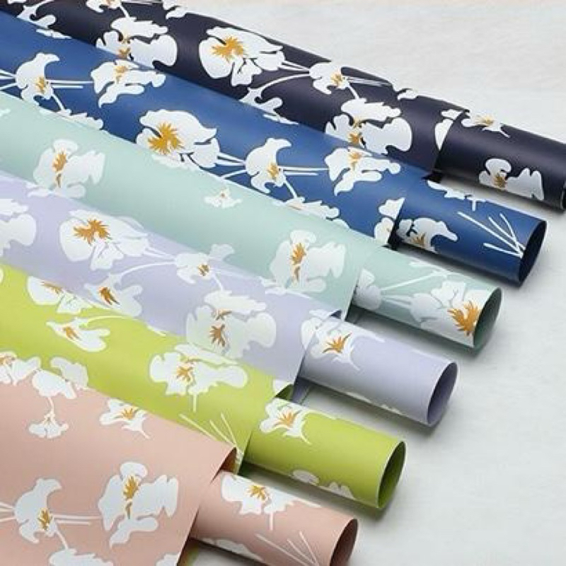 

Cellophane DAISY B Waterproof kertas Florist - Flower Wrapping Paper / Kertas Buket