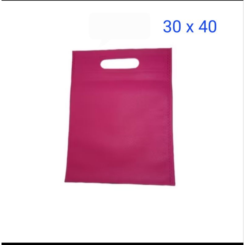 

5 pcs Tas spunbond polos 30x40 warna fanta