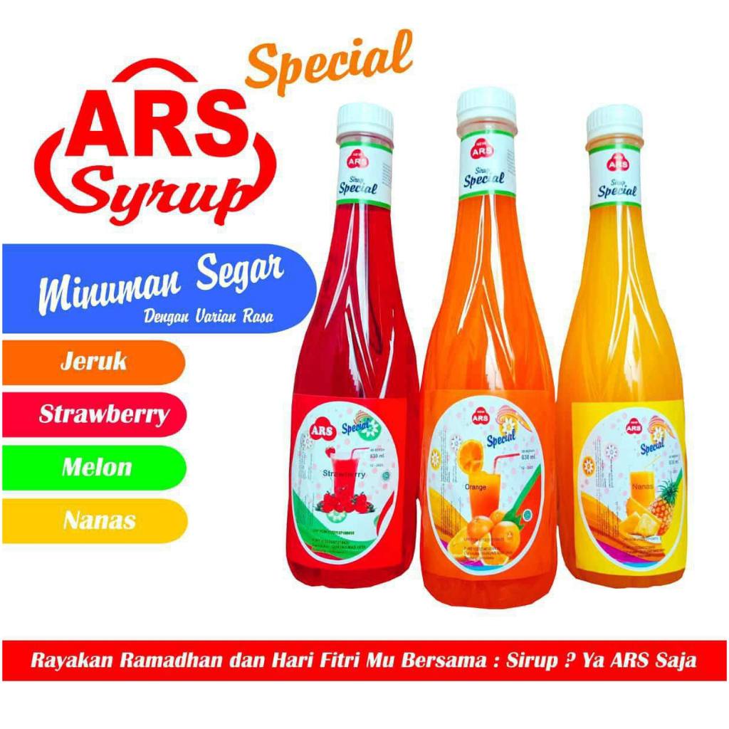 

Sirup ARS Assorted 630ml