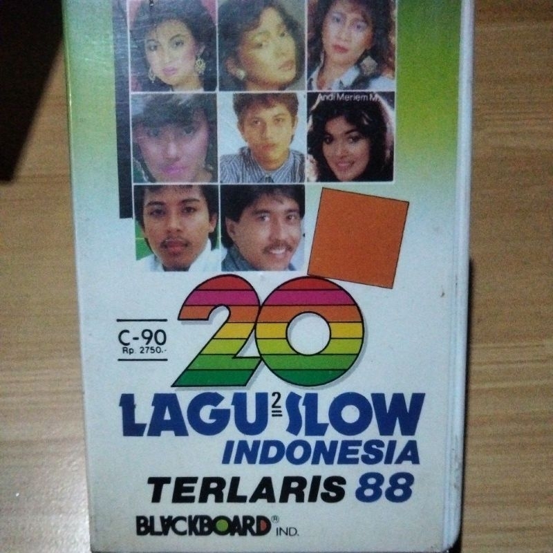 kaset pita full box original TOP MULUS"20 LAGU SLOW INDONESIA TERLARIS 88"