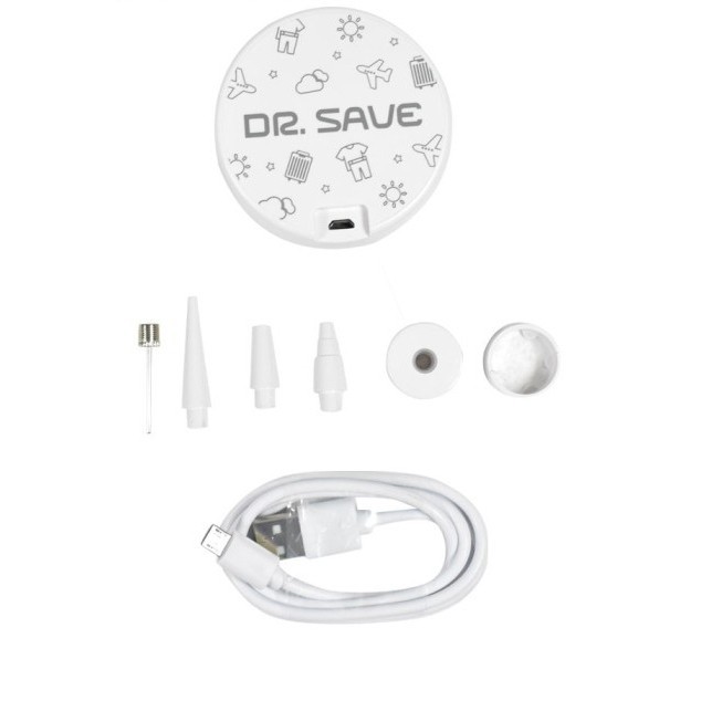 Dr Save Pompa & Vacuum Bag - Putih