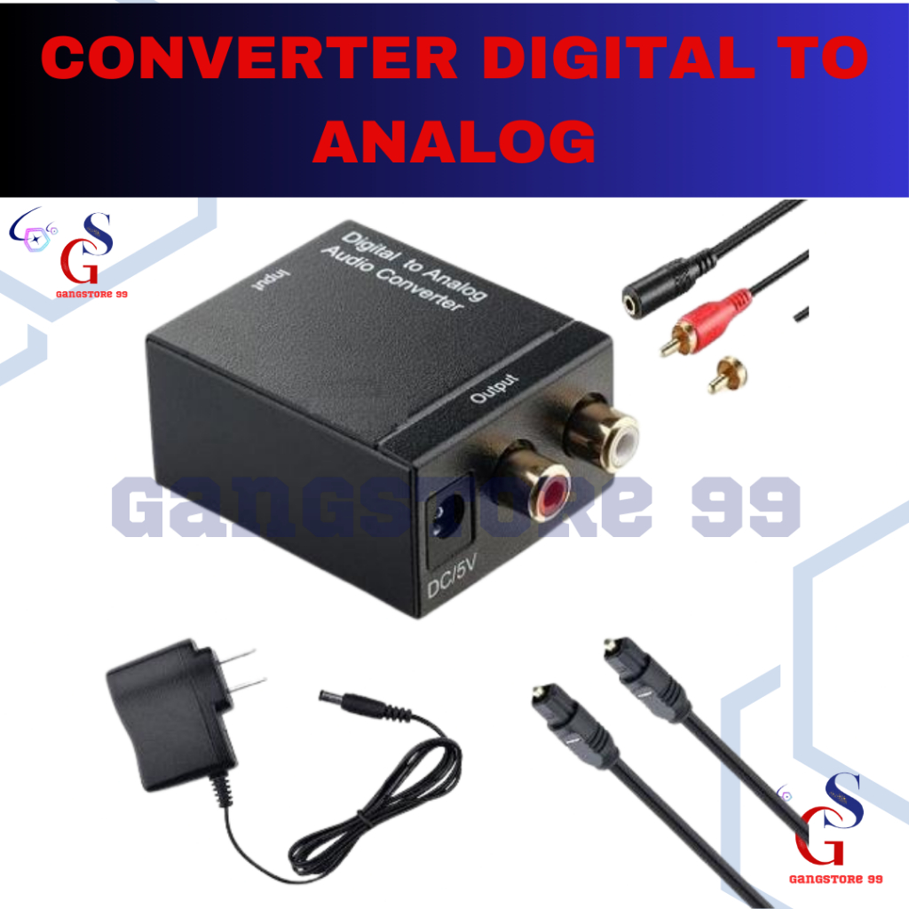 Converter Digital to analog audio converter toslink optical / converter digital to analog / audio to