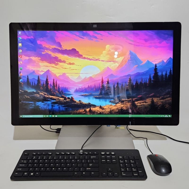 komputer/Pc All in One Design/Render Lenovo A740 - Core i7 - Dual vga Nvidia GTX - Layar 27inc