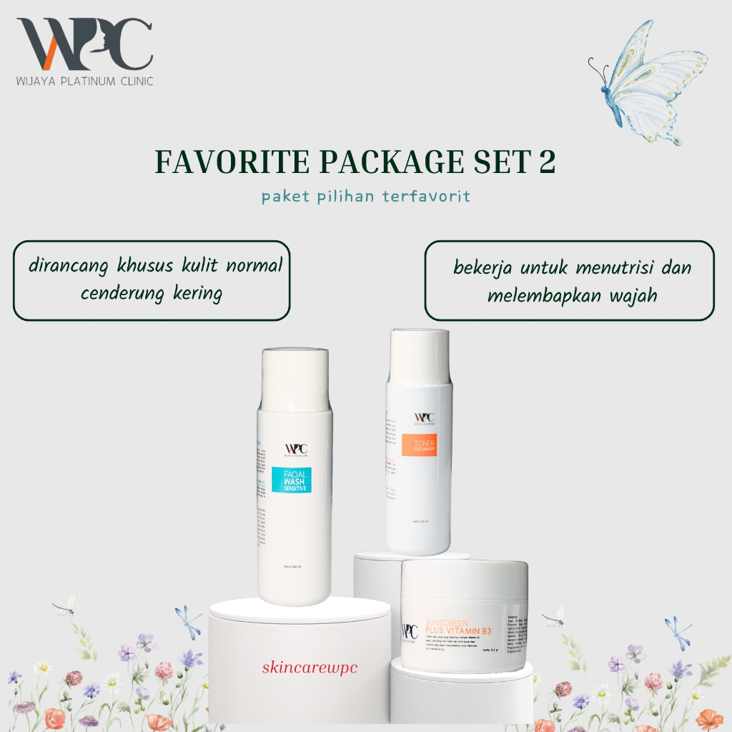 WPC Favorite Set 2 - Paket Hemat Skincare