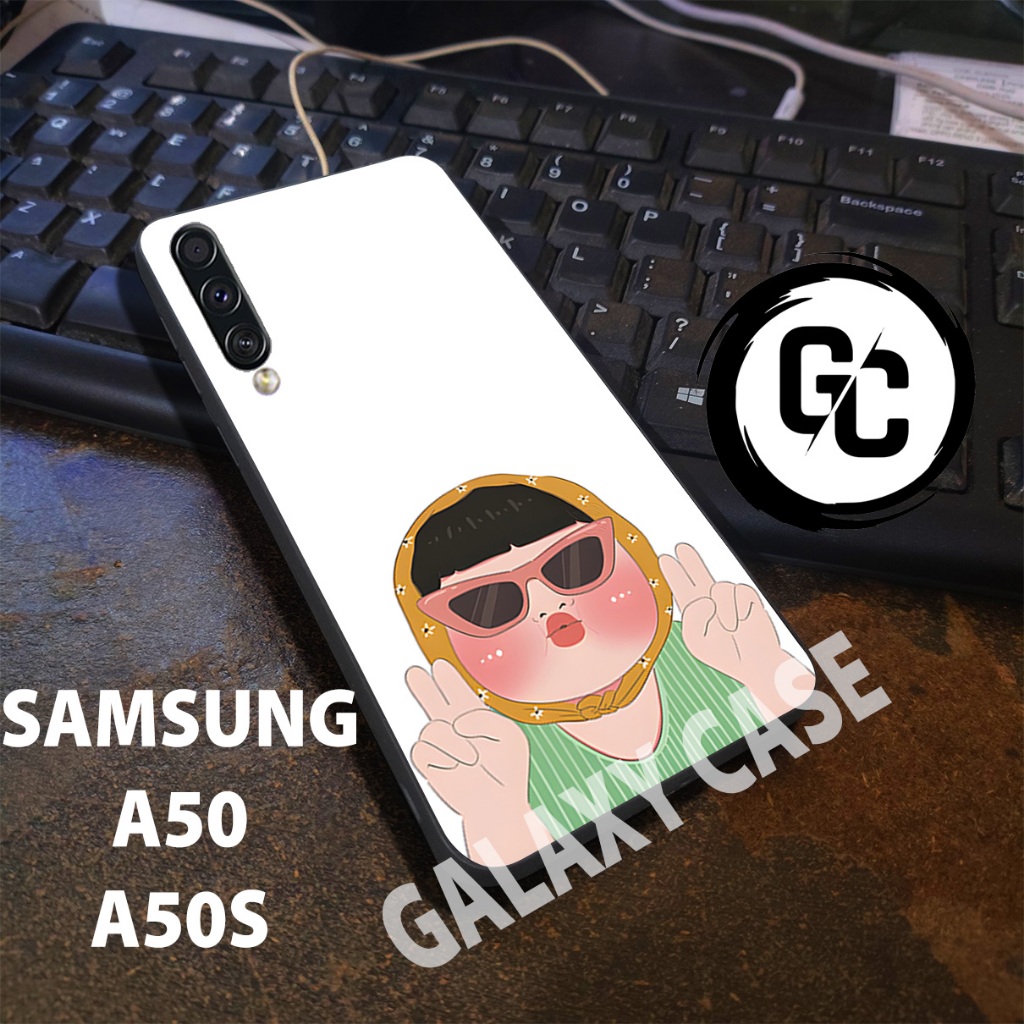 Case SAMSUNG A50 A50S/GC20/motif gambar LUCU/softcase samsung A50 A50S/glitter/glossy/casing